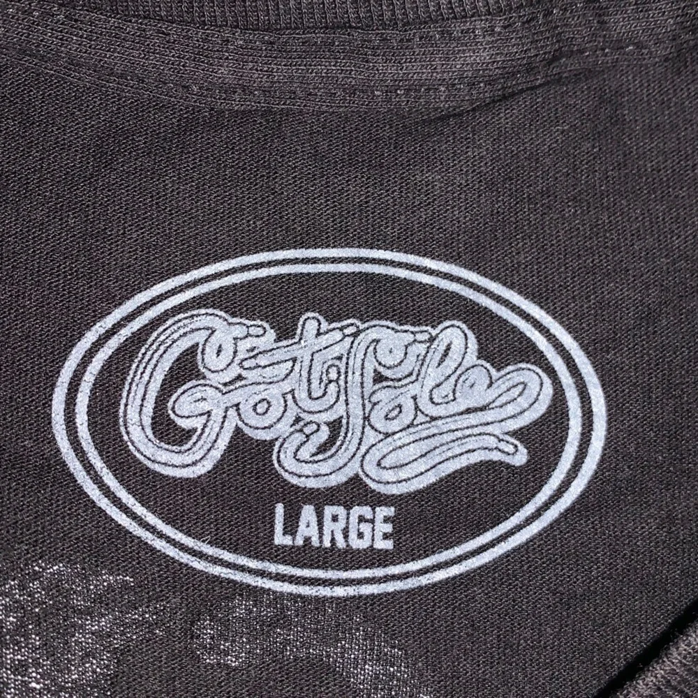 NWT GOT SOLE NY tee shirt size large small black puff print unisex big apple - Picture 4 of 9
